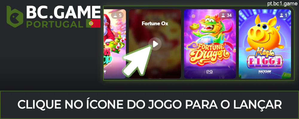 Comece a jogar os jogos de casino BC.Game