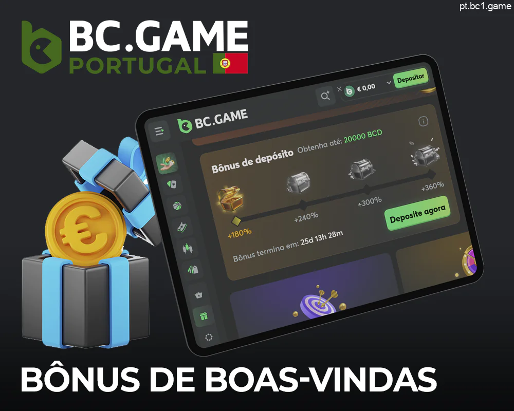 Ofertas de bónus para os utilizadores da aplicação BC.Game