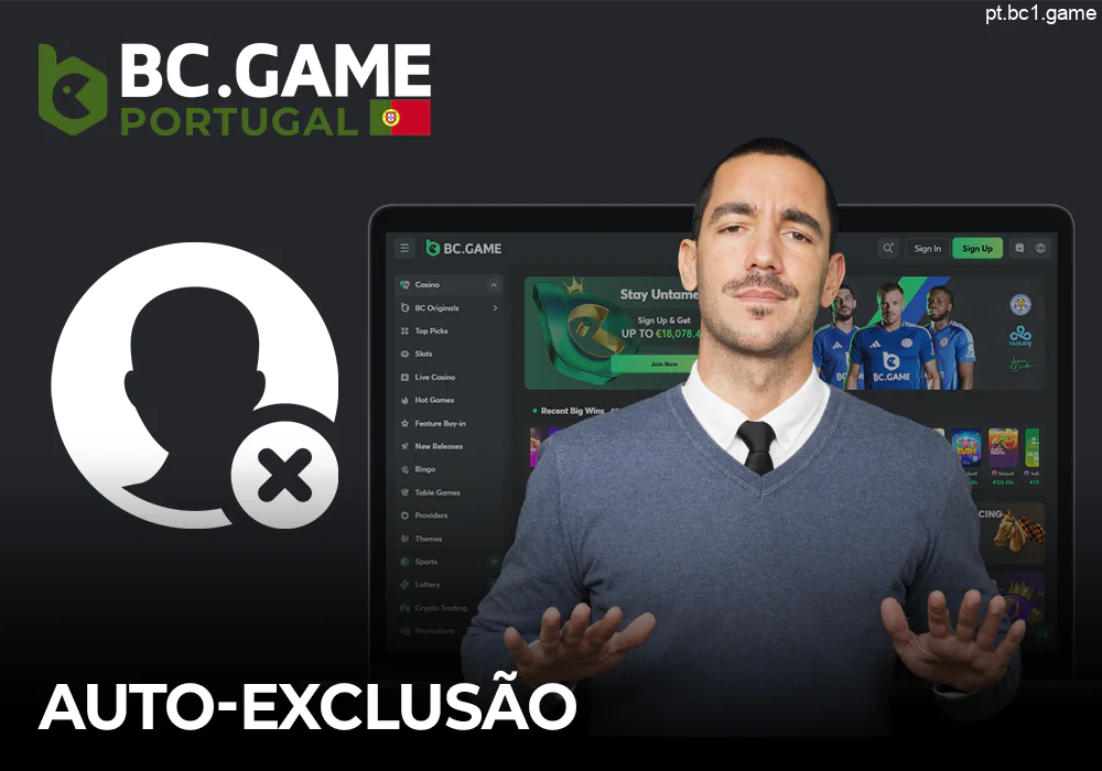 Sobre a auto-exclusão na BC.Game - como restringir o acesso à conta