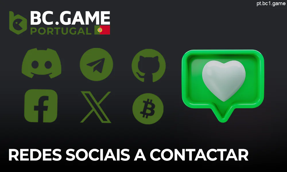 BC.Game nas redes sociais